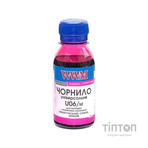Чорнило WWM Canon/HP/Lexmark 100г Magenta (U06/M-2)