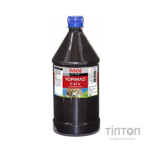 Чорнило WWM Canon IPF-107 1000г Black IPF-107Bk (C67/B-4)