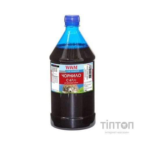 Чорнило WWM Canon IPF-107 1000г Cyan IPF-107С (C67/C-4)