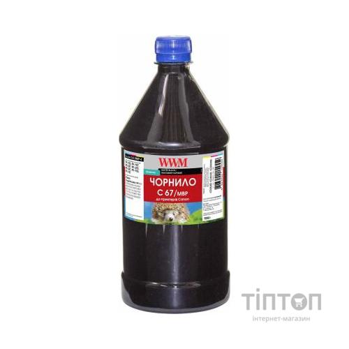 Чорнило WWM Canon IPF-107 1000г Matte Black Pigmented IPF-107MBk (C67/MBP-4)
