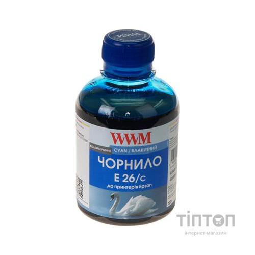 Чорнило WWM E26/C Cyan 200мл для Epson XP-600/XP-7005