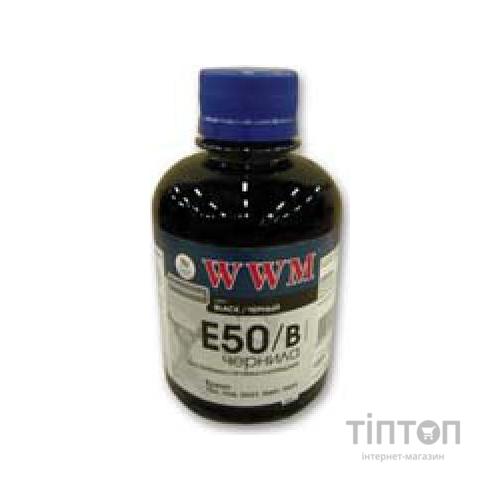 Чорнило WWM E50/B Black 200мл для Stylus Photo R200/R340/RX620