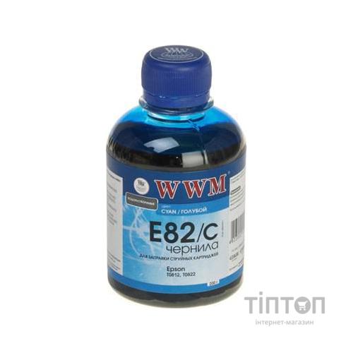 Чорнило WWM E82/C Cyan 200мл для Epson Stylus Photo R270/T50/TX650