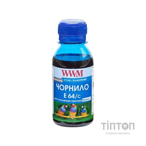 Чорнило WWM EPSON L110/L210/L355 100g Cyan (E64/C-2)