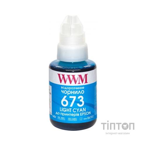 Чорнило WWM Epson L800 140г Cyan (E673C)