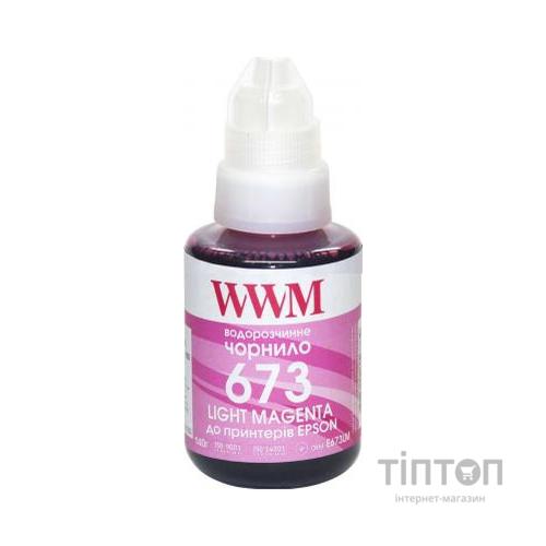 Чорнило WWM Epson L800 140г Light Magenta (E673LM)