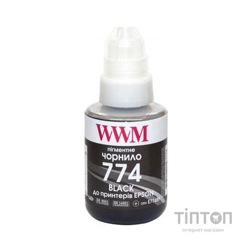 Чорнило WWM Epson M100/M200 140г Black Pigm. (E774BP)