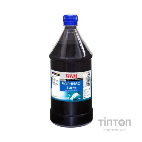 Чорнило WWM Epson XP-600/XP-605/XP-700 1000г Photo Black (E26/PB-4)
