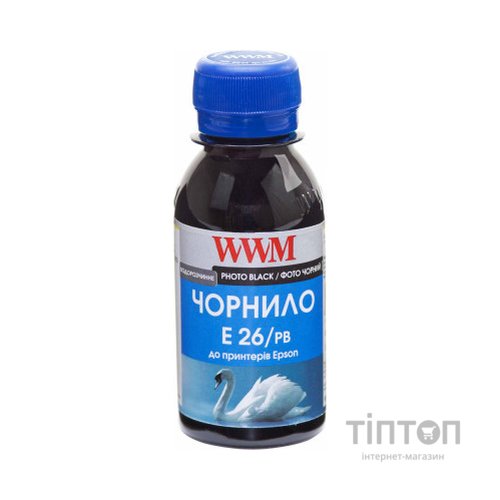 Чорнило WWM Epson XP-600/XP-605/XP-700 100г Photo Black (E26/PB-2)