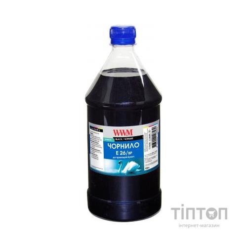 Чорнило WWM EPSON XP-600/XP-605/XP-7005 (Black Pigment) 1л (E26/BP-4)
