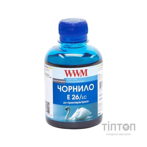 Чорнило WWM EPSON XP-600/XP-605/XP-7005 Light Cyan (E26/LC)