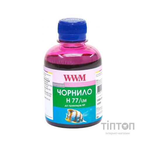 Чорнило WWM H77/LM Light Magenta 200мл для HP №177/84/85