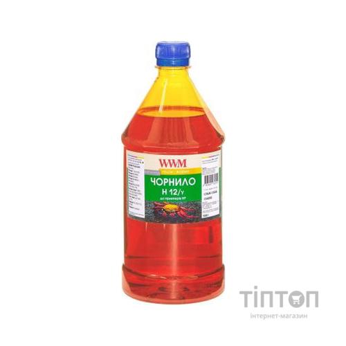 Чорнило WWM HP №10/11/82 1000г Yellow (H12/Y-4)