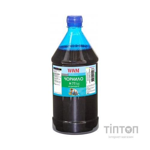 Чорнило WWM HP №177/85 1000г Light Cyan (H77/LC-4)
