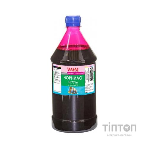 Чорнило WWM HP №177/85 1000г Magenta (H77/M-4)