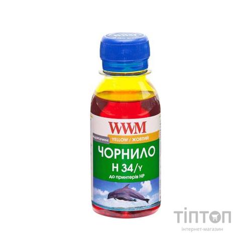 Чорнило WWM HP № 22/134/136 100г Yellow (H34/Y-2)