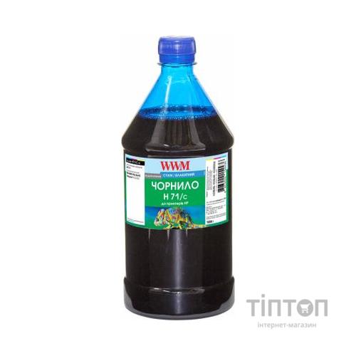 Чорнило WWM HP №711 1000г Cyan (H71/C-4)