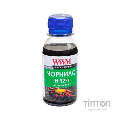 Чорнило WWM HP N10/13/14/82 100г Black (H12/B-2)