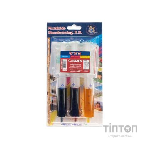 Чорнило WWM IR3.CARMEN/C Black 3x20мл для Canon Universal