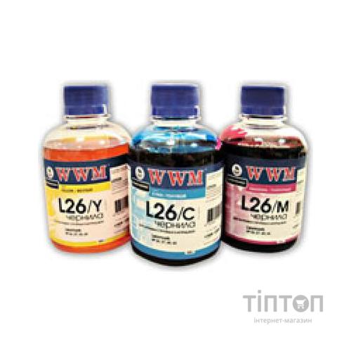 Чорнило WWM L26/Y Yellow 200мл для Lexmark 10N0026/10N1227