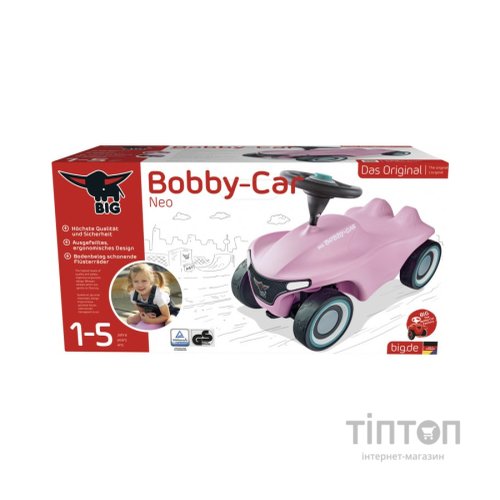 Чудомобіль Big Нео Рожевий 12 місяців (56246)