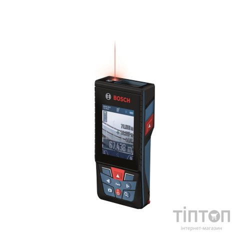 Далекомір Bosch GLM 150-27 C, 0.08–100м, ±1.5мм, 0-360°, Bluetooth, чохол, 0.21кг (0.601.072.Z00)