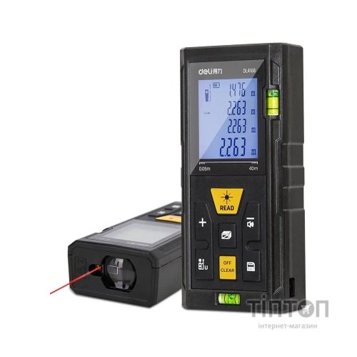 Далекомір Deli до 60 м (DL4168)