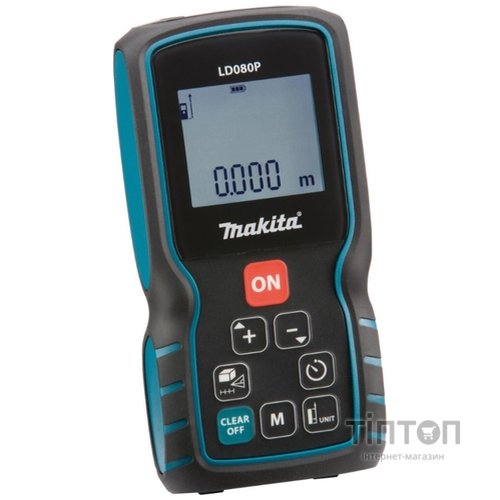 Далекомір Makita лазерный 80м (LD080P)