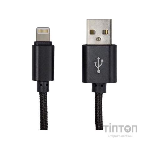 Дата кабель Greenwave DC-IP-152NR, USB 2.0 -&gt; micro USB, black (R0014165)