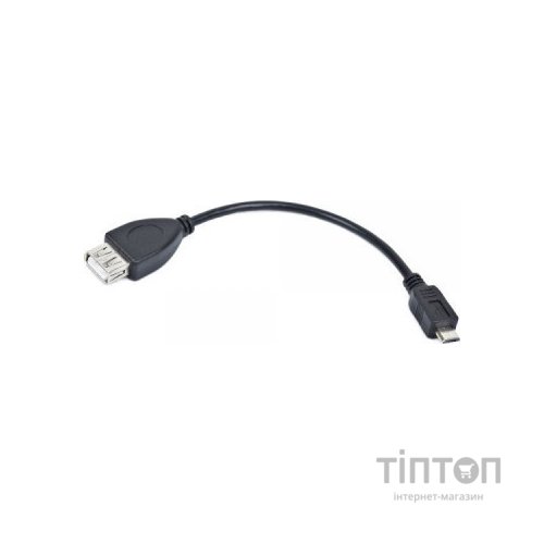 Дата кабель OTG USB 2.0 AF to Micro 5P 0.15m Maxxter (U-AFM-OTG)