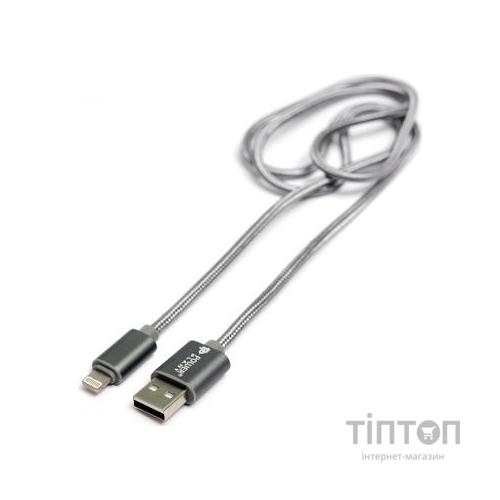 Дата кабель PowerPlant Quick Charge USB 2.0 AM – Lightning 1м (KD00AS1288)