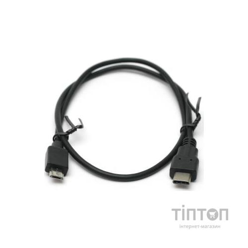 Дата кабель PowerPlant USB 3.0 Type C – micro USB 0.5 м (KD00AS1259)