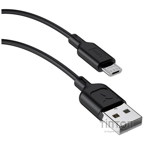 Дата кабель USB 2.0 AM to Micro 5P 1.2m Fast T-M829 T-Phox (T-M829 Black)
