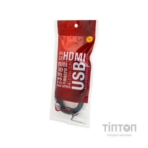 Дата кабель USB 2.0 AM to Micro 5P 1.5 m EXTRADIGITAL (KBU1662)