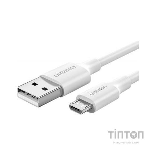 Дата кабель USB 2.0 AM to Micro 5P 2.0m US289 White Ugreen (60143)