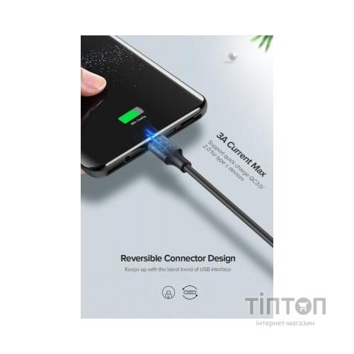 Дата кабель USB 2.0 AM to Type-C 2.0m US287 Black Ugreen (60118)