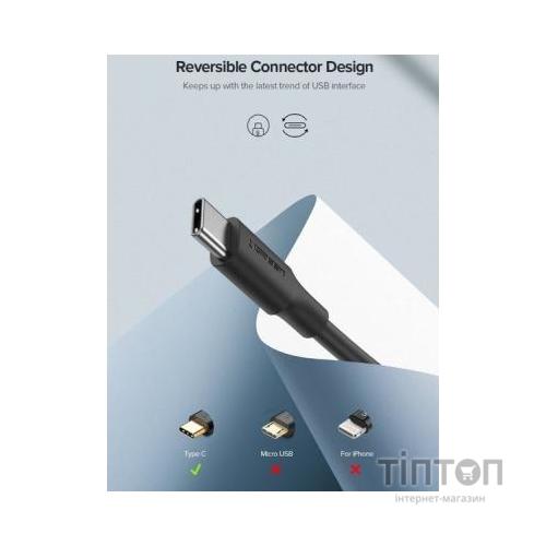 Дата кабель USB 2.0 AM to Type-C 2.0m US287 Black Ugreen (60118)