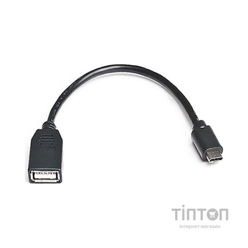 Дата кабель USB 2.0 Type C to AF 0.1m REAL-EL (EL123500017)