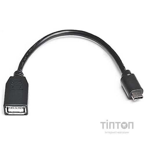 Дата кабель USB 2.0 Type C to AF 0.1m REAL-EL (EL123500017)