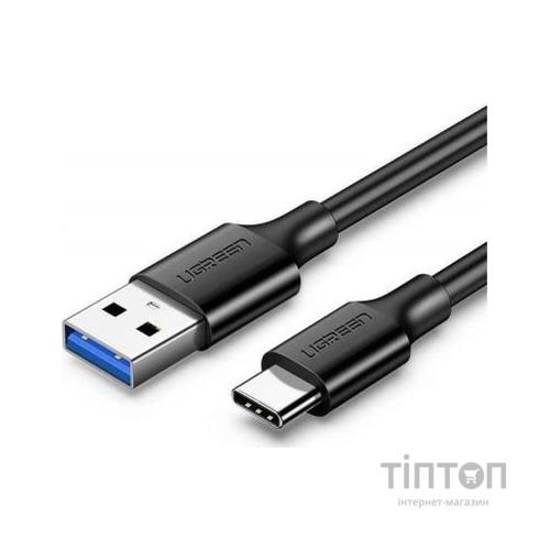 Дата кабель USB 3.0 AM to Type-C 1.0m US184 Black Ugreen (20882)