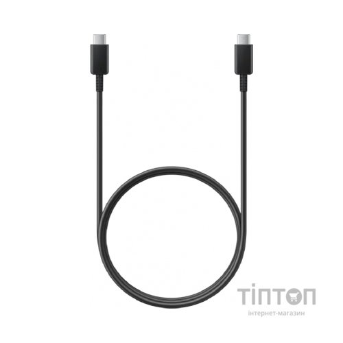 Дата кабель USB-C to USB-C 1.0m 5A black Samsung (EP-DN975BBRGRU)