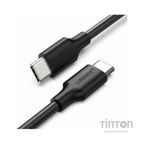 Дата кабель USB-C to USB-C 1.0m US286 3A Black Ugreen (50997)