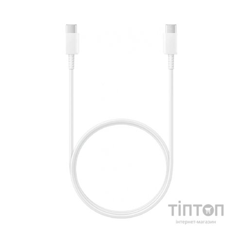 Дата кабель USB-C to USB-C 1.0m white Samsung (EP-DA705BWRGRU)