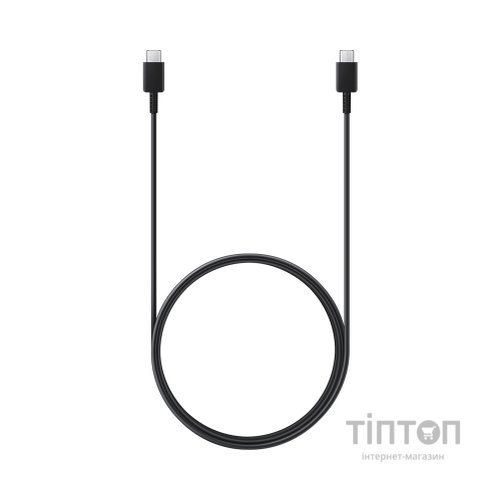 Дата кабель USB-C to USB-C 1.8m Black 3A Samsung (EP-DX310JBRGRU)