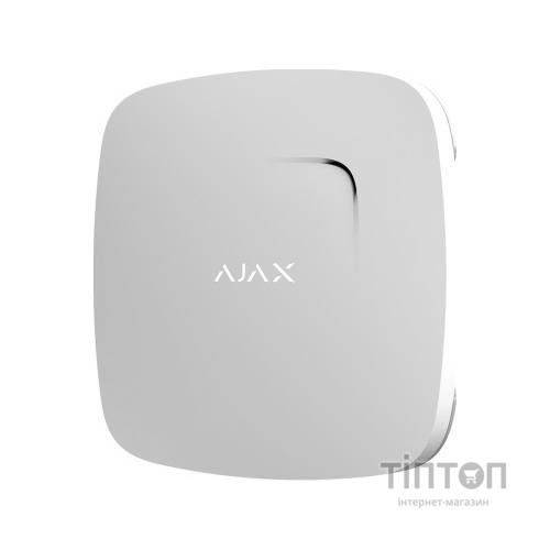 Датчик диму Ajax FireProtect white