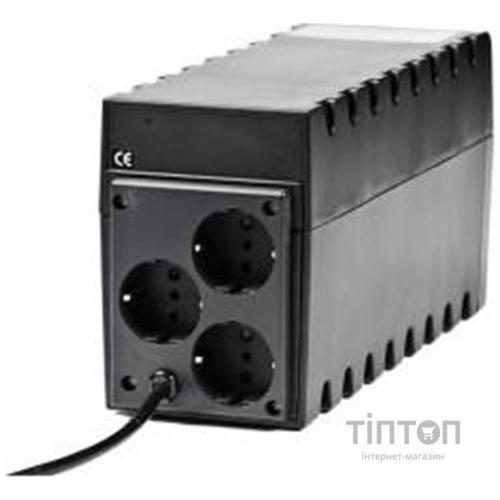 ДБЖ Powercom RPT-1000A, 3 x євро (00210191)