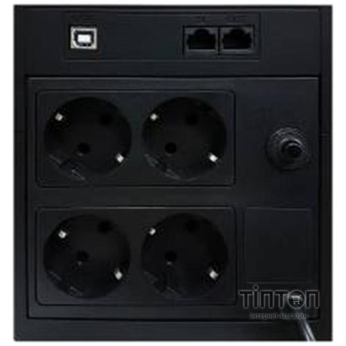 ДБЖ Powercom RPT-1500AP, 4 x євро, USB (00210193)