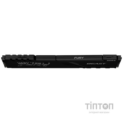 Модуль пам'яті для комп'ютера DDR4 16GB 3200 MHz Beast Black Kingston Fury (ex.HyperX) (KF432C16BB/16)