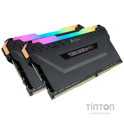 DDR4 2x8GB/3600 Corsair Vengeance RGB Pro Black (CMW16GX4M2Z3600C20)