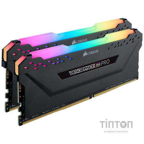 DDR4 2x8GB/3600 Corsair Vengeance RGB Pro Black (CMW16GX4M2Z3600C20)
